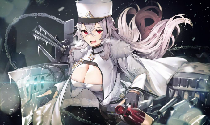 ガングートが元気でかわいい   #アズールレーン 
