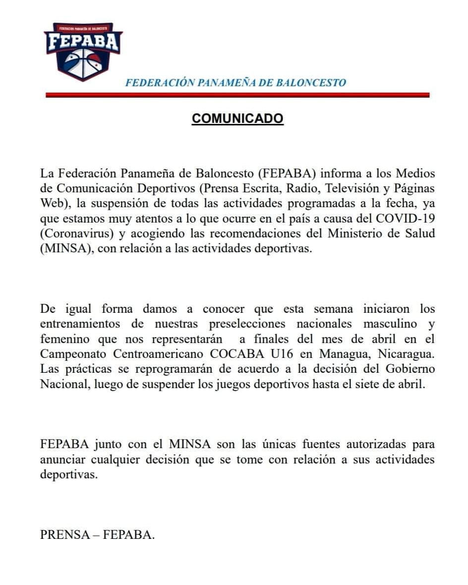 COMUNICADO