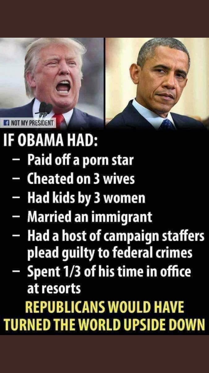 VannWolfgang's tweet photo. @mmpadellan The list of nonsense that #TheWorstPresidentEver45
has involved himself with is long.
Very long.
The list of good things that @BarackObama has involved with.
Is a beautiful sight to behold.
#LongLiveObama https://t.co/NScvZ816Iq