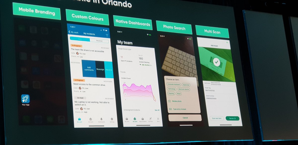 Davina_Simpson's tweet photo. New employee app looking fab and agent experience with everything! Nice! @enablePS #Orlando #FutureofWork2020 #ServiceNowAnz https://t.co/YTDxpoAoxZ