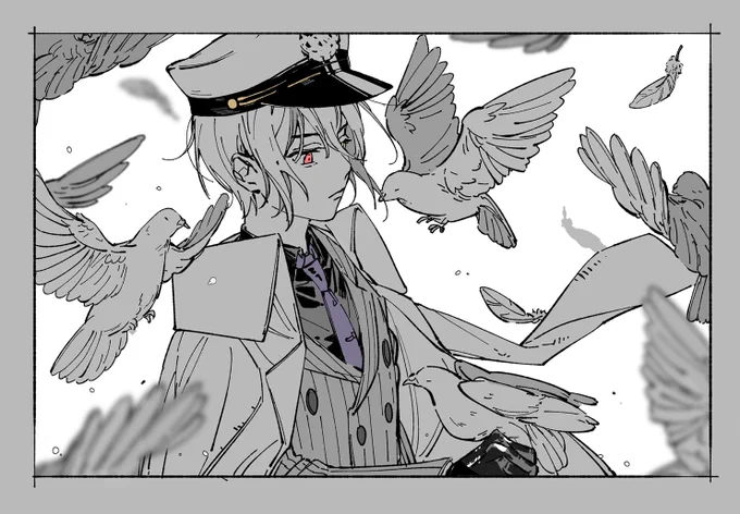 鳥は噂話が好きだ
#まほやく_FA 