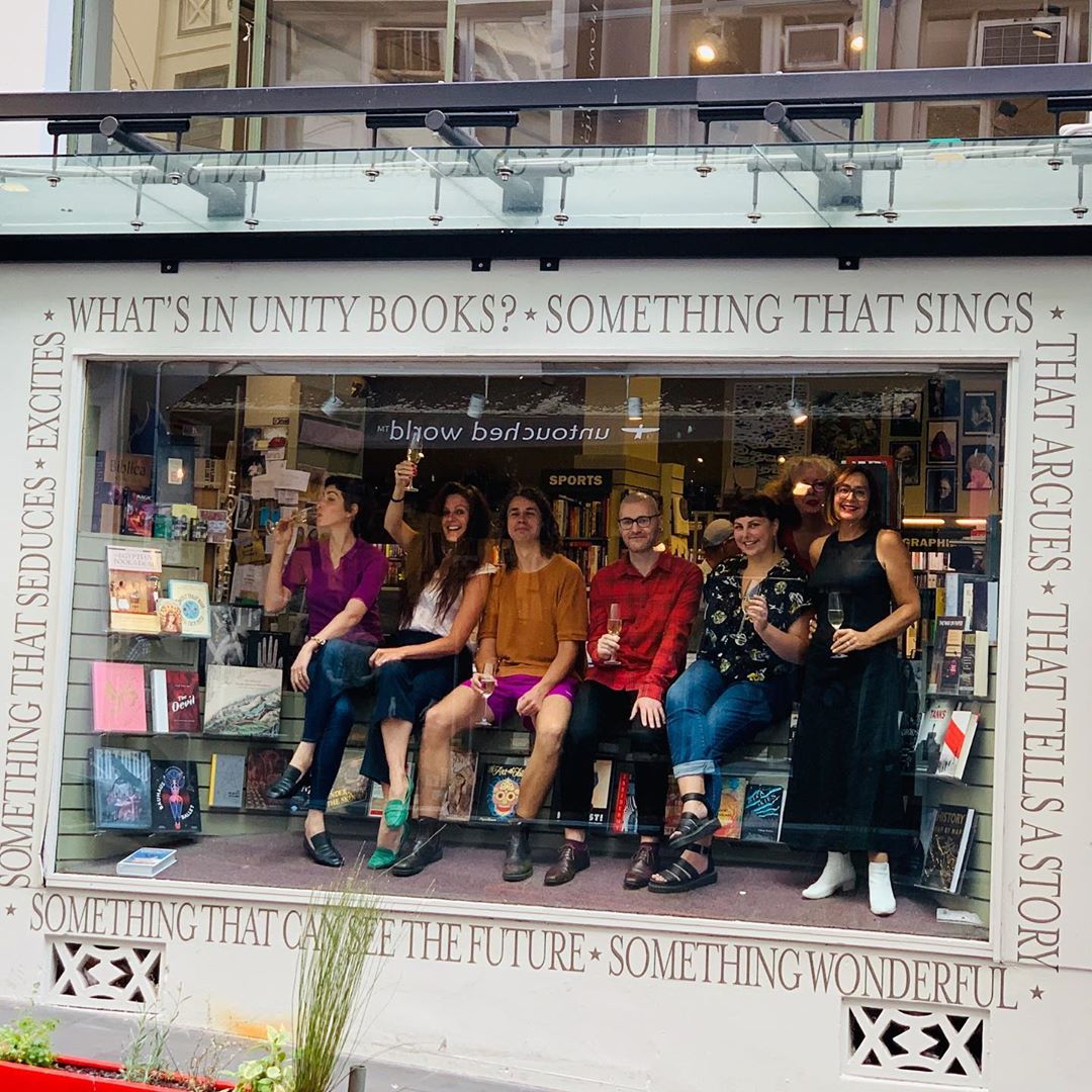 simonbwilson's tweet photo. So many congrats to Auckland's @UnityBooks just named Bookstore of the Year, FOR THE WHOLE WORLD, at London Book Fair. Because of this carry on, I expect
https://t.co/fMGcf0Bygj https://t.co/xt6izyLo1a