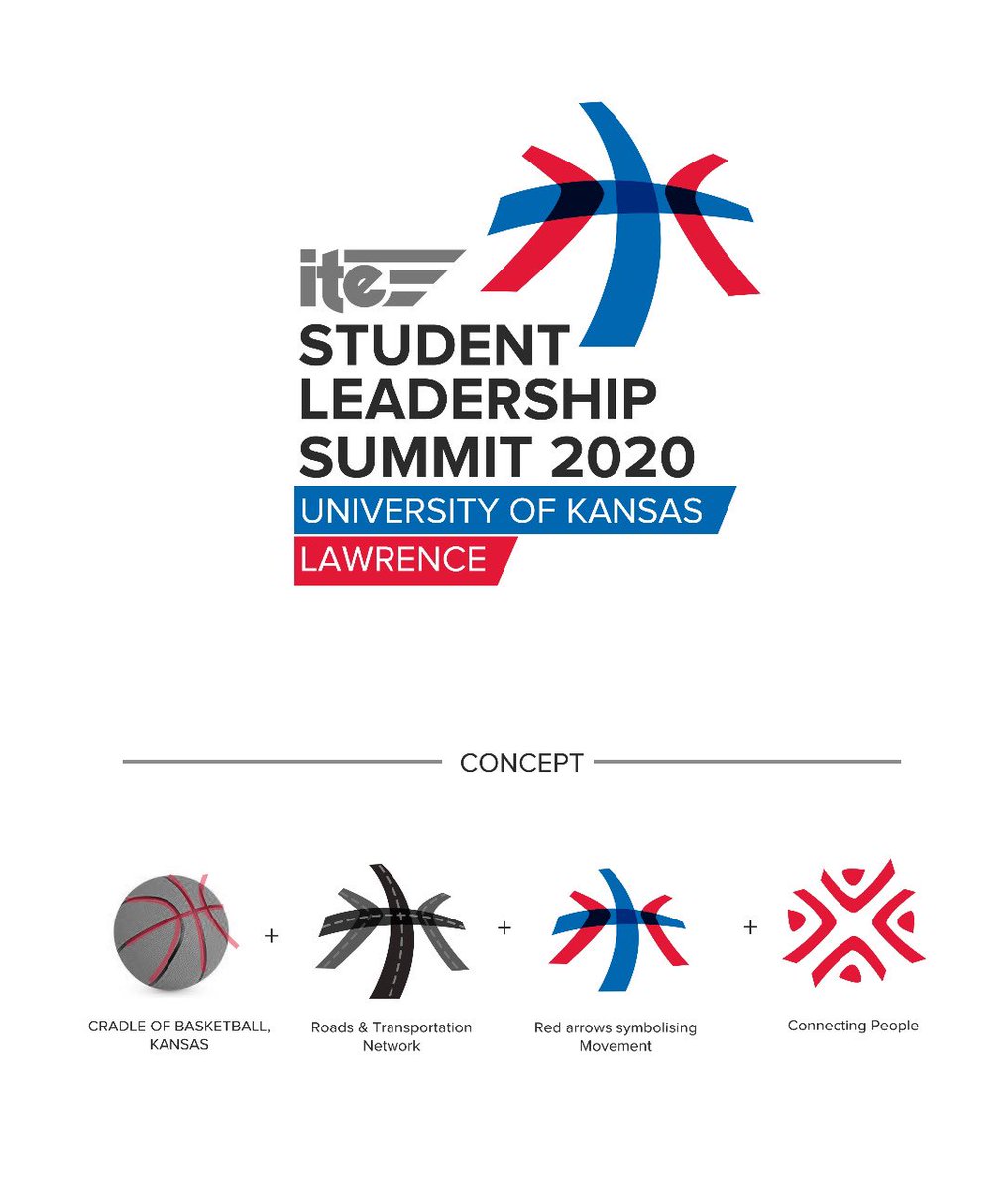 ku_ite's tweet photo. Super duper EXCITING news about our upcoming 2020 ITE SLS summit... Our BRAND NEW LOGO DESIGN with a concept to it!!! Let us know what do you think by sharing it with our ITE family!! #ite #itesls2020 @MidwesternITE #kuite #logo https://t.co/zGIK2jNXSE