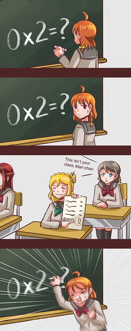 Ouch!!
#LoveLive #LoveLive_Sunshine #LoveLiveMemes

Source: https://t.co/pC8Q2ubARs 