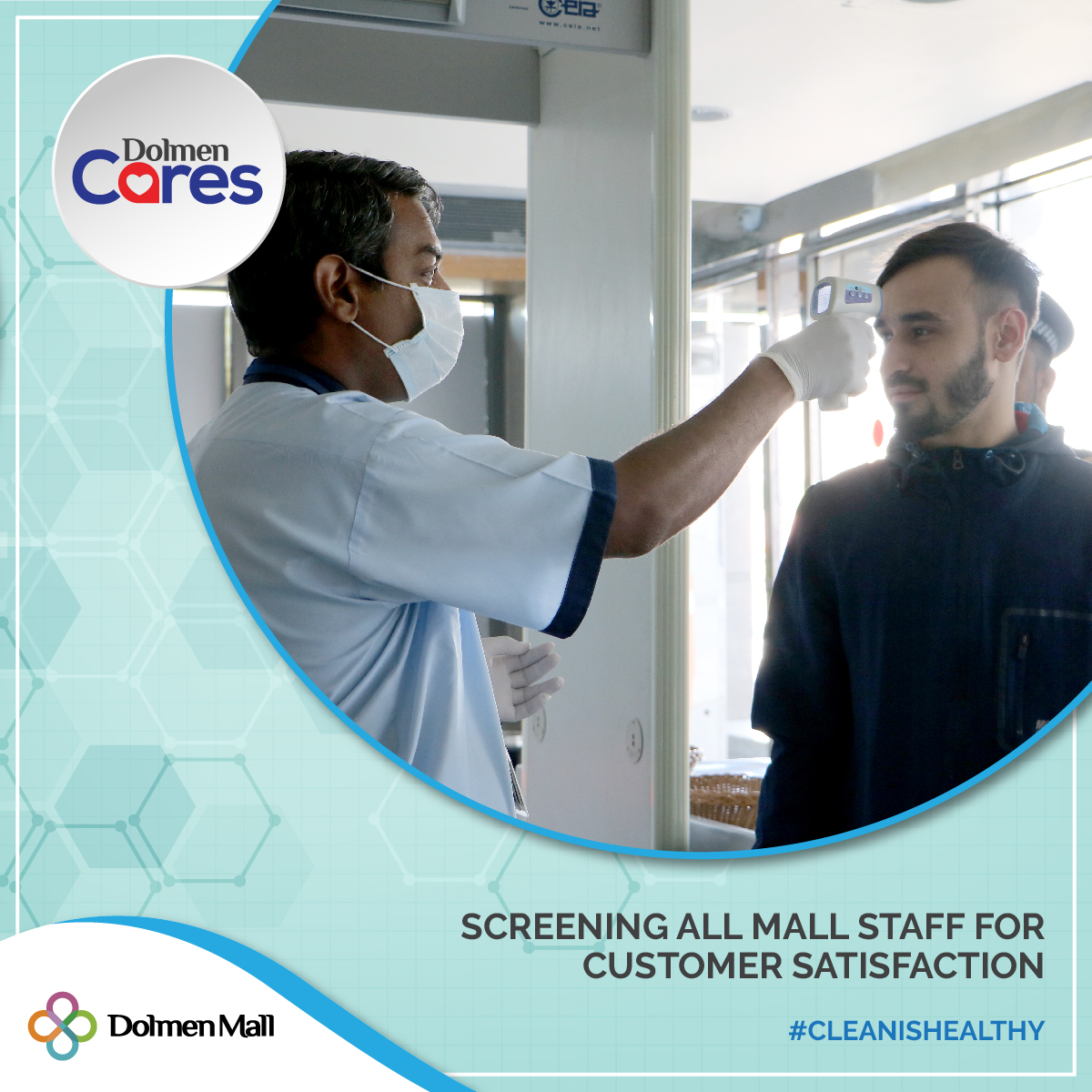 DolmenMalls's tweet photo. Dolmen Cares and goes the extra mile to ensure the best hygiene practices. Keep clean and healthy while shopping at your favourite mall.
#DolmenCares #CleanIsHealthy https://t.co/c5f13X5iM0