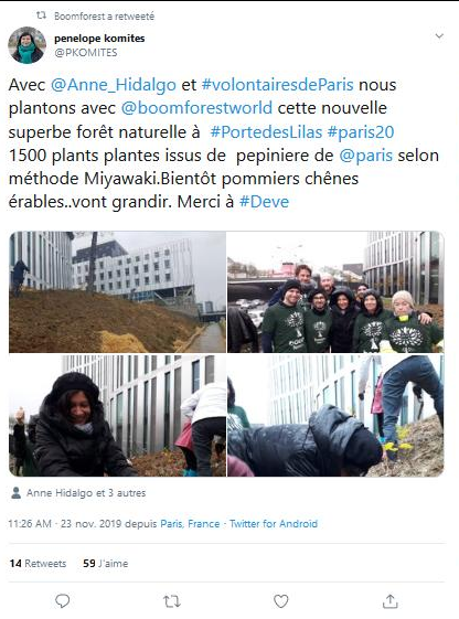ForetPrimitive's tweet photo. Le pire, c'est de voir ce qu'il y avait souvent AVANT... 
Par exemple, à Porte des Lilas, @PKOMITES et @Anne_Hidalgo sont venues en personne planter 1 500 arbres...💪👏
Vive la Nature en Ville !!! 
Euh... en fait...  comment dire?... 
#greenwashing #paris2020 https://t.co/SnhyS6yHRI