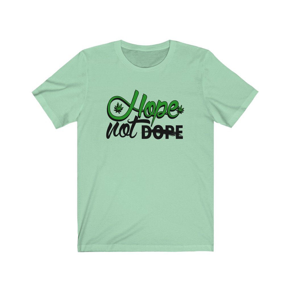 Cbdstickerstore's tweet photo. Excited to share this item from my #etsy shop: Hope Not Dope Unisex Jersey Short Sleeve Tee #cbdstickerstore  https://t.co/iNtdpT6GT9
#cbdstore #cbdshop #hopenotdope #cbd #cbdoil https://t.co/4iiSX73Rya