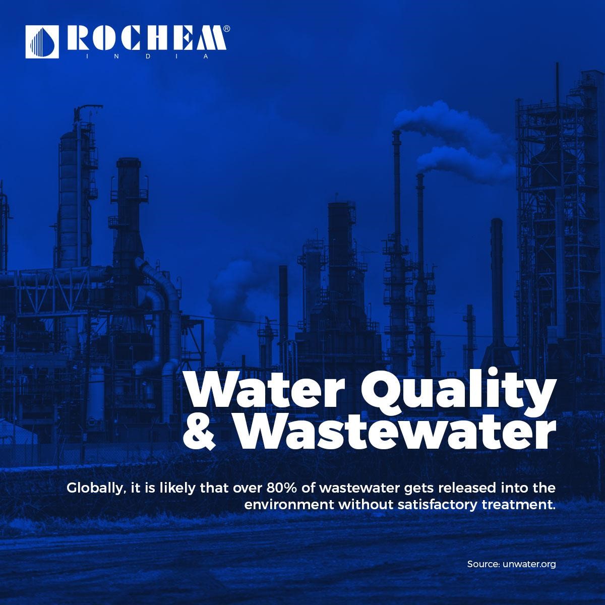 RochemIndia's tweet photo. As the population grows and the natural environment becomes degraded, ensuring a sufficient and safe water supply for everyone is becoming increasingly challenging!  #safewatersupply #naturalenviornment #saveplanet #waterchallenges #RochemIndia https://t.co/3o9e4KfyBG