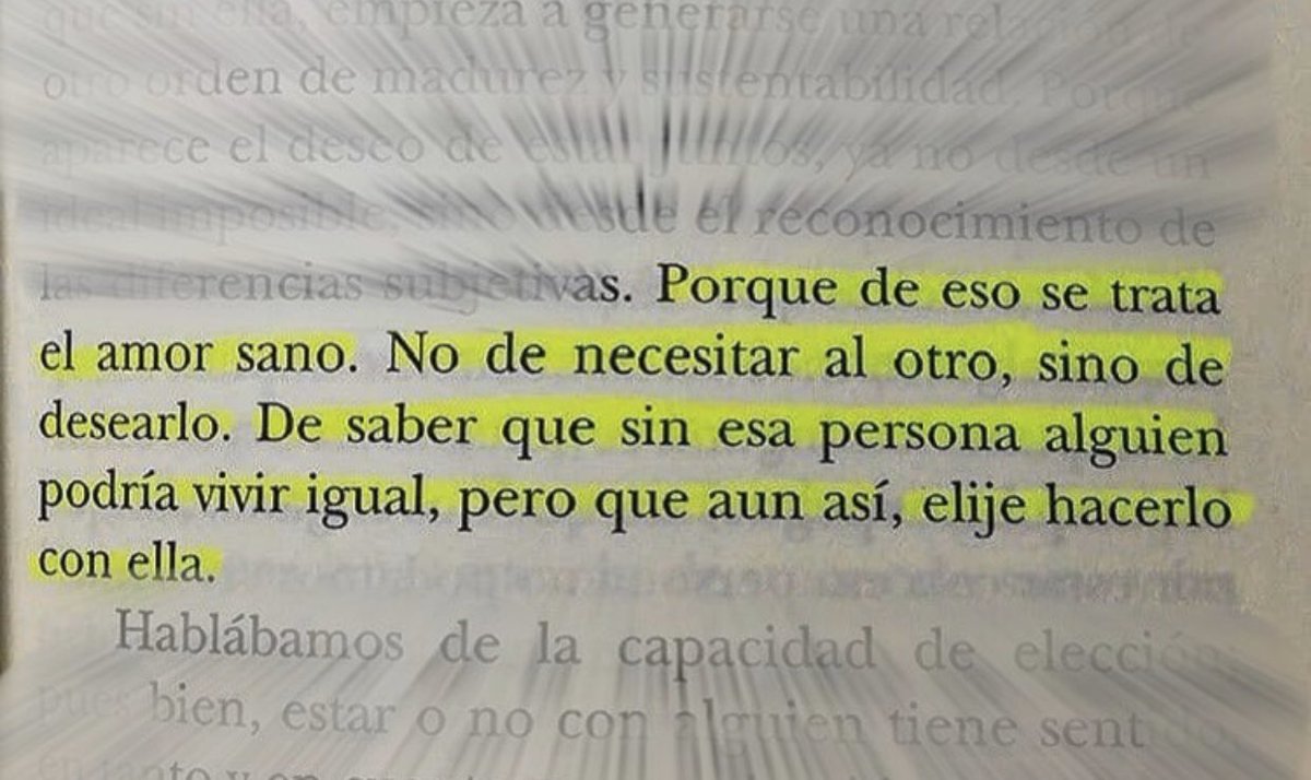 “Porque de eso trata el amor sano.”
Autor: Gabriel Rolon
Libro: Encuentros, el lado b del amor
#cementeriodelibros