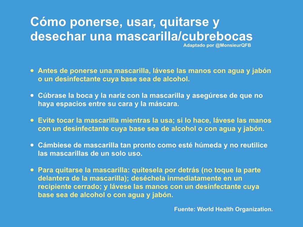 MonsieurQFB's tweet photo. De nada sirve un sistema de salud de primer mundo si la población sigue sin atender recomendaciones individuales, como lavarse las manos, evitar tocarse la cara, cubrirse al toser o estornudar aquí algo de info. #Covid_19 #CoronavirusPandemic #COVID19mx https://t.co/M3x2AJKqsi