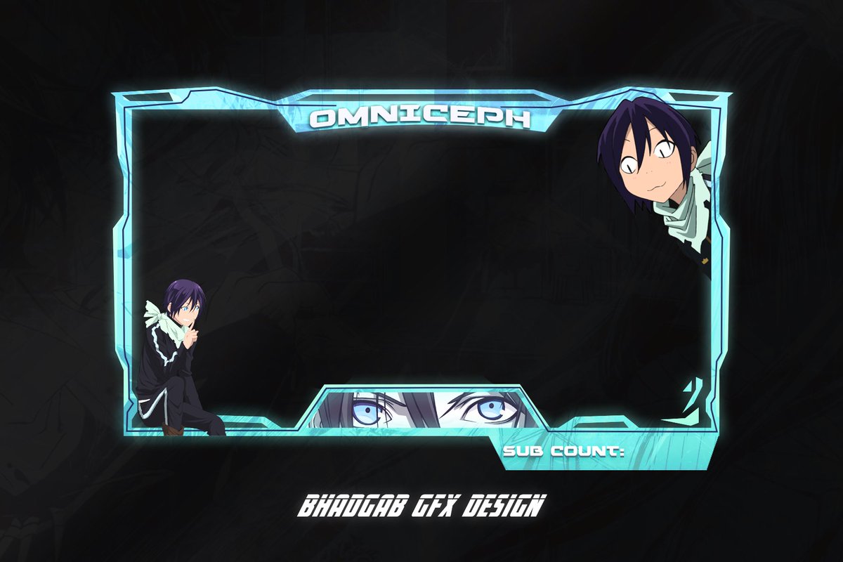 Gabby On Twitter Noragami Twitch Facecam Gfx Client Work For Omniceph Anime Stream Overlay Appreciated