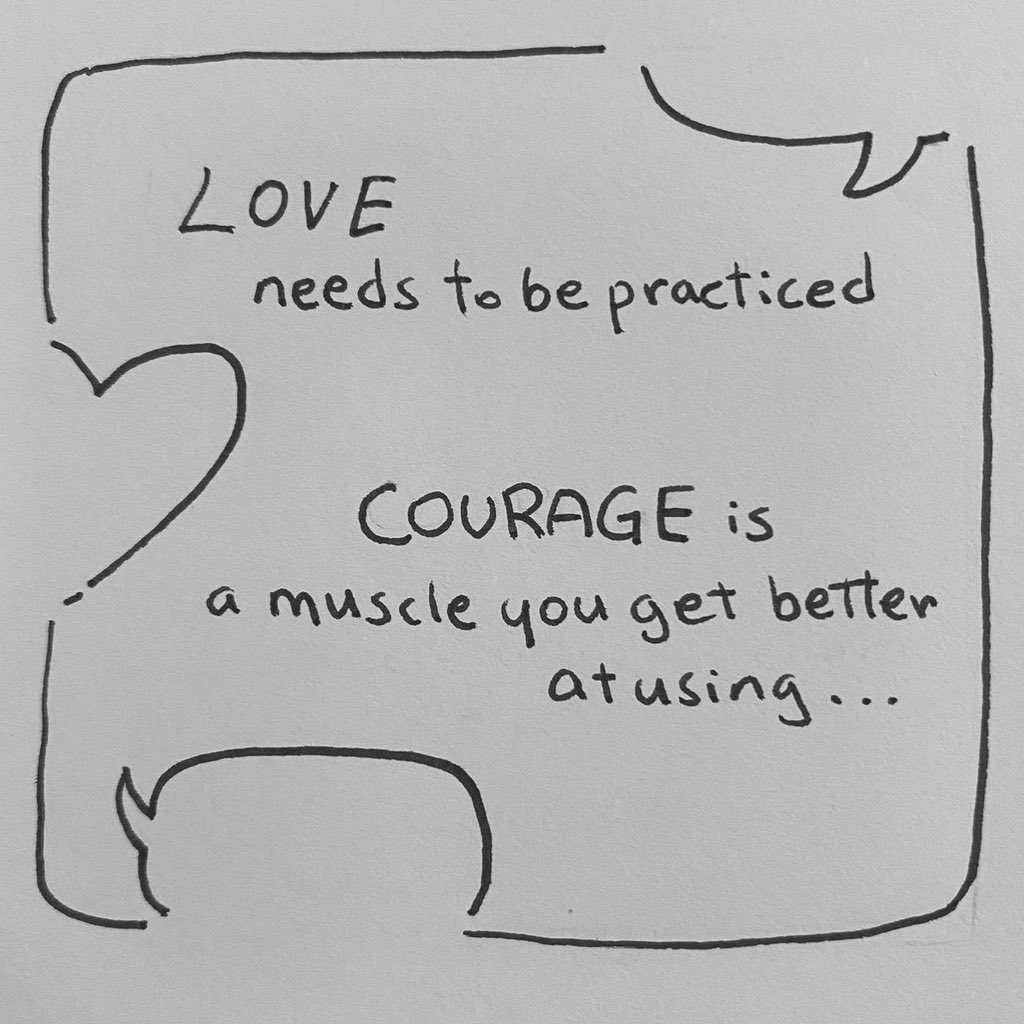 tinyclovers's tweet photo. #strongbacksoftfronts #practicinglove #bravery #courage https://t.co/Htot74F7gf