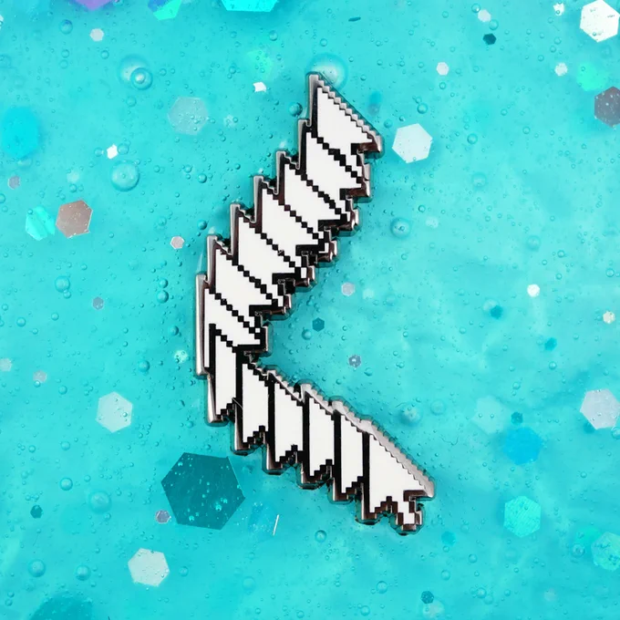 Studio Cultの、フリーズしたカーソルのピンズ

Frozen Cursor Enamel Pin
¥ 1,320-(税込)
https://t.co/dRRPNiC41o 