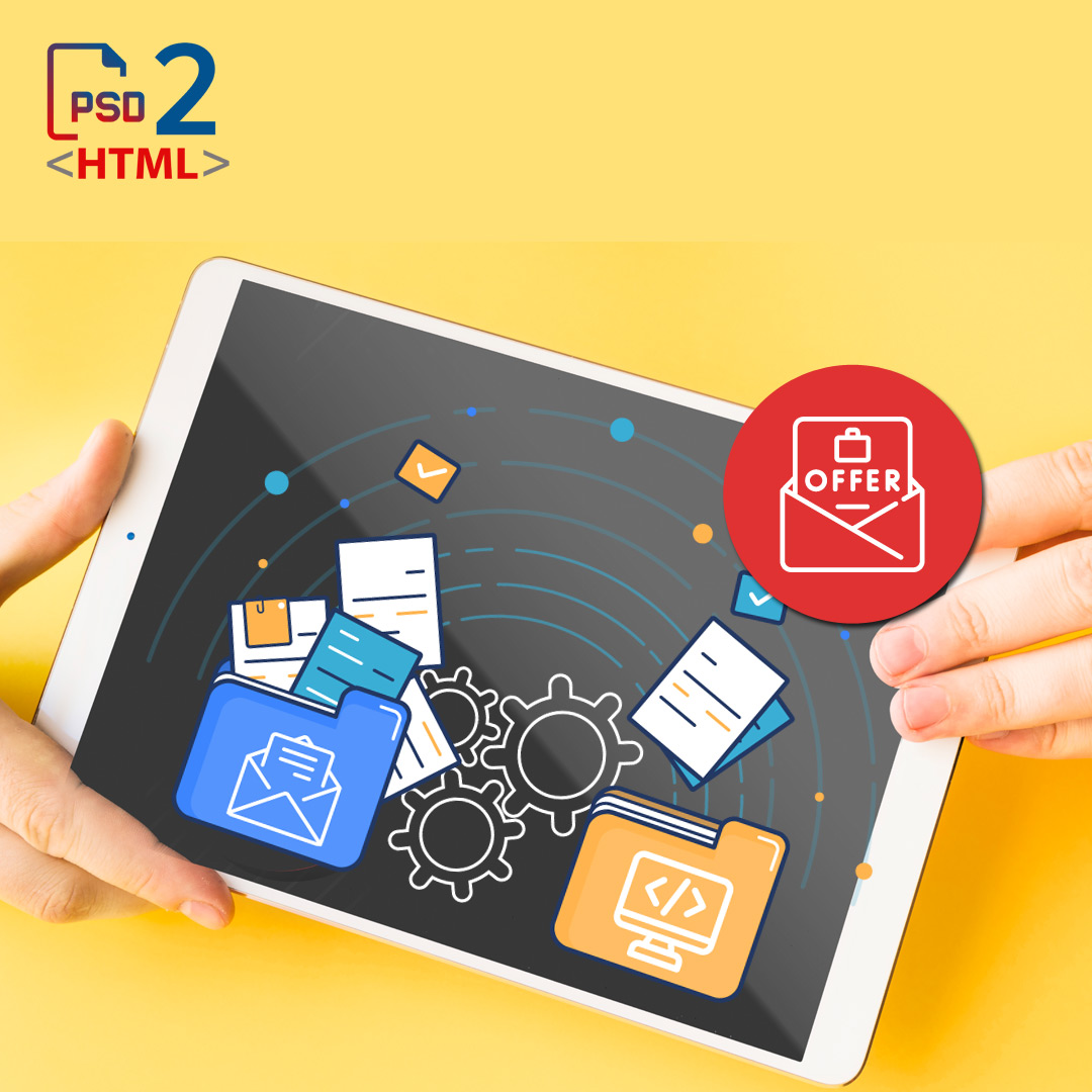 psd2htmlorg's tweet photo. Get Flat 20% OFF on all PSD to HTML conversion services from @psd2htmlorg a leading PSD to HTML conversion service providers.
Order now to avail discount on your 1st order: https://t.co/6OWcZFmp0Z
#offer #psdtohtmlconversion #psd #html #emailtemplate #wordpress #psd2htmlorg https://t.co/6y20e9Weze
