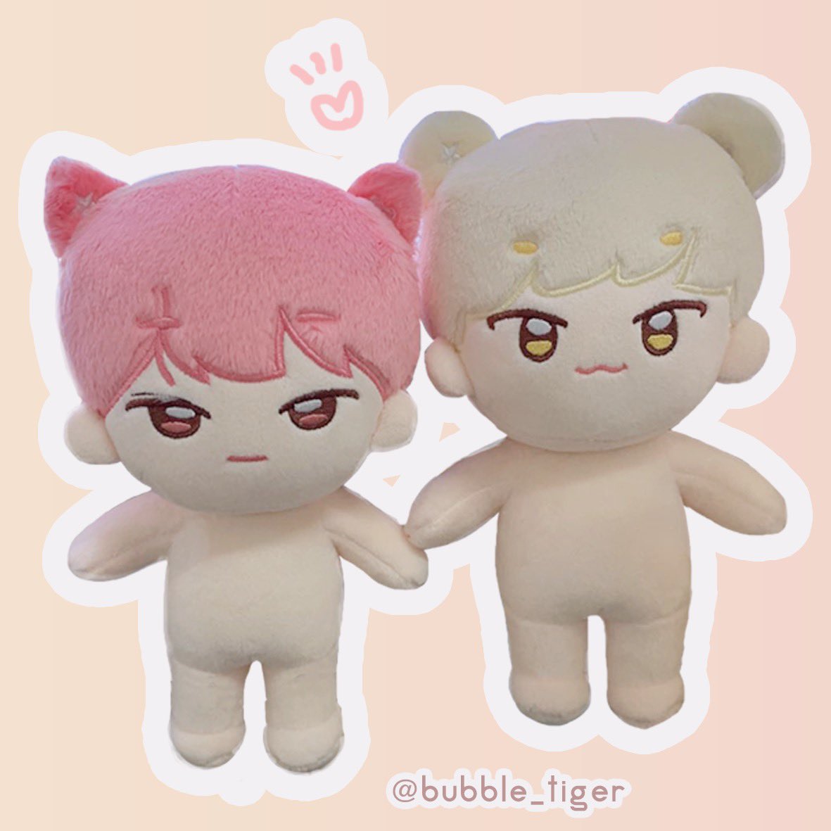 bubble_tiger's tweet photo. 인형 샘플1 ♥︎♥︎♥︎
#버블원 #호랑영 #bubble_won #tiger_young https://t.co/J2qQlNrsar
