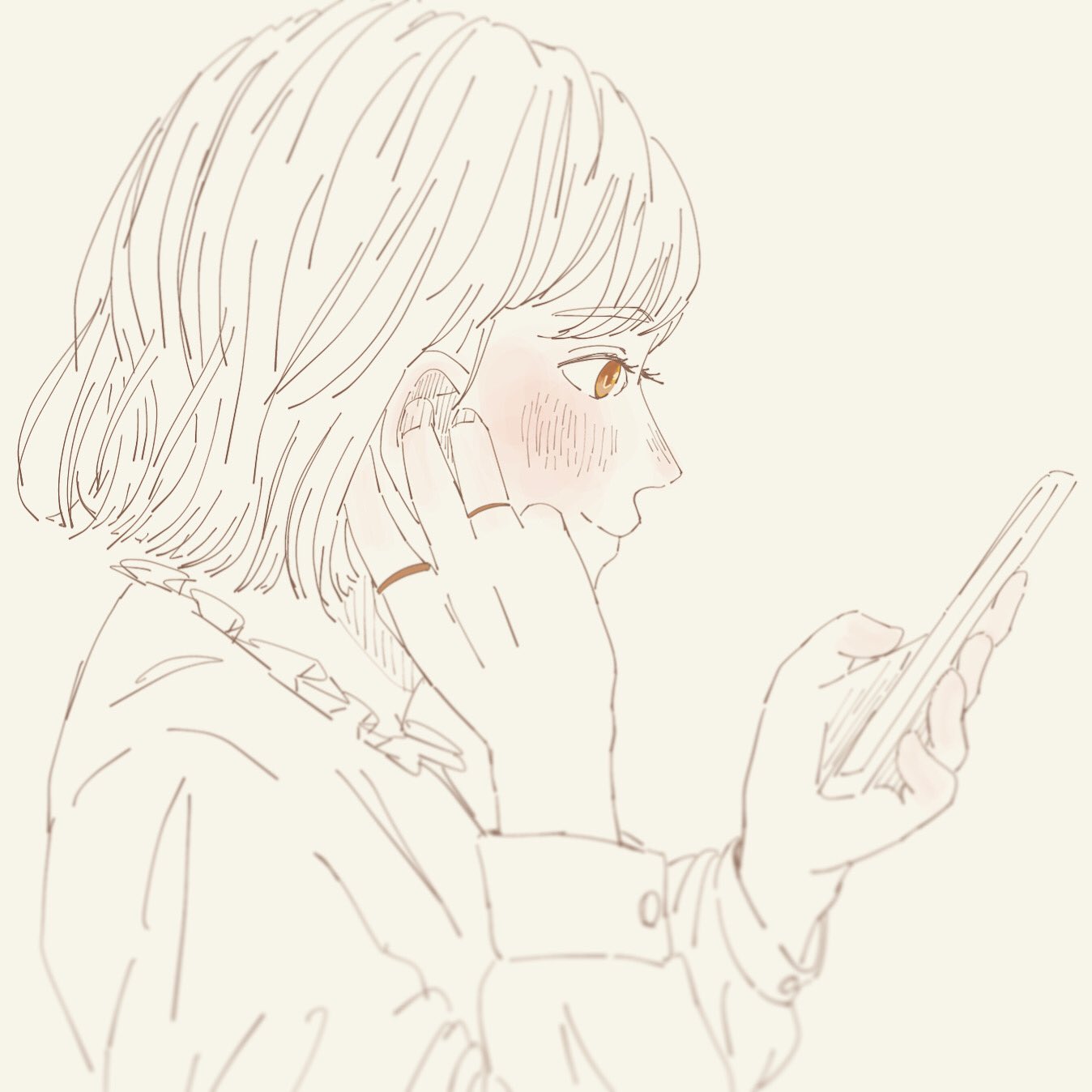 تويتر ね あ على تويتر 横顔ていいヨネ 女の子 イラスト 女の子イラスト 横顔 アイビスペイント Ibispaint T Co Amvgchc3sk