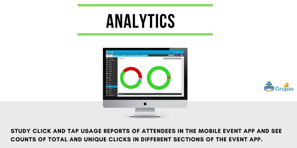 grupioapp's tweet image. Preview the total installation counts per device type &amp;amp; download statistics onto Excel files with Analytics Feature buff.ly/39H0LH5

#event #eventapp #eventplannerapp #mobileapp #eventprofs #eventprofstalk #eventplanning