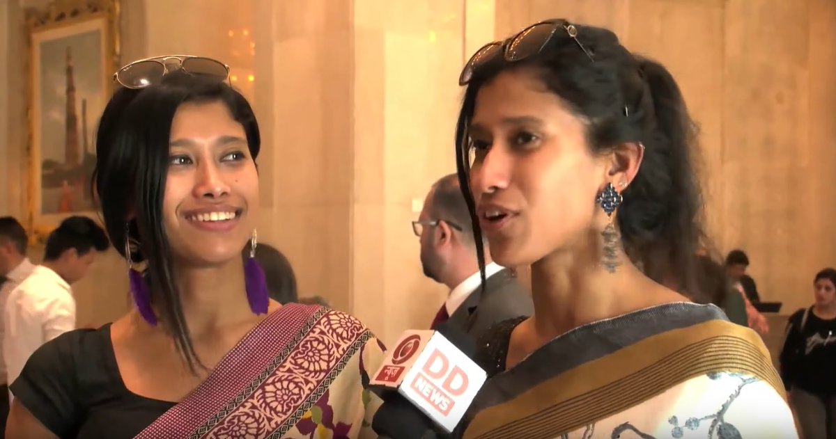 They are the world's first twins to climb the Mount Everest!

@NungshiTashi, awardees of the #NariShaktiPuraskar, talk EXCLUSIVELY with DD News

WATCH: youtu.be/ZrKLx07rTsI
