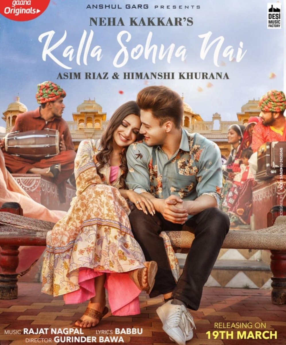 Same Producer #AnshulGarg is Presenting #Asim #Himanshi Like He Did with #Paras #Mahira

ONLY DIFFERENCE
#KallaSohnaNai Punjabi
#Baarish Hindi
These Two Songs Would be Perfect for Comparison with Each Other, @BiggBoss Couples, Same #DesiMusicCompany, Same @gaana Originals