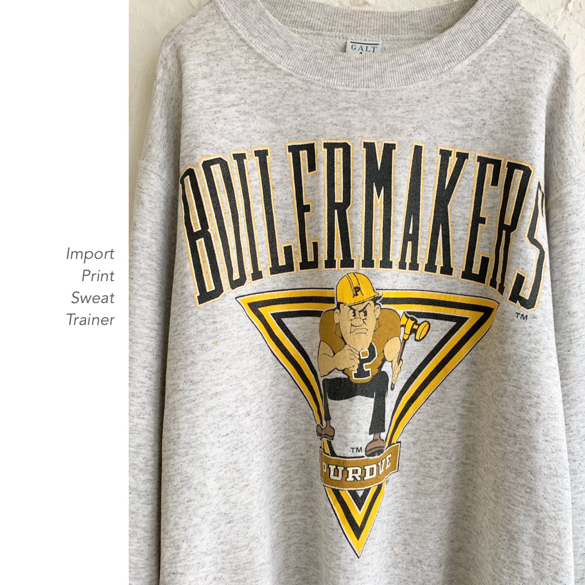 Taffee Printsweat レギュラースウェットも 可愛いプリントのものが 色々と入荷しましたよ Taffee 宮崎 古着 宮崎古着屋 四季通り プリントスウェット スウェット トレーナー サイズl 古着女子 古着mix T Co Loskw9mlmc