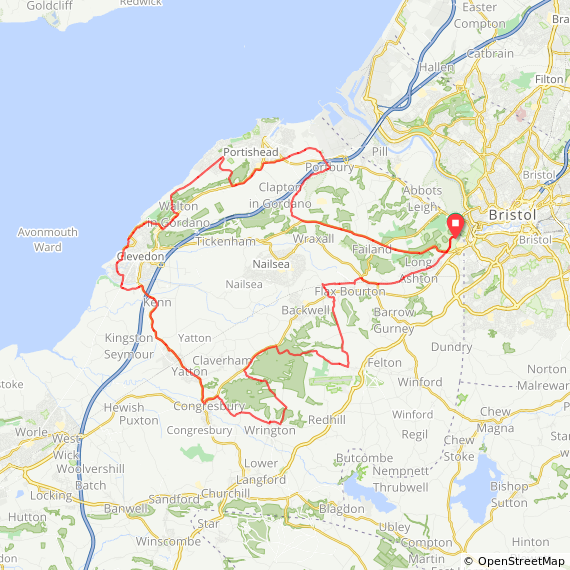 PROPSCC's tweet photo. PROPS Cycle Club Saturday Ride Route Options - Clevedon Coffee Stop - https://t.co/ePEKIMV5XT https://t.co/i0uXAP5jBO