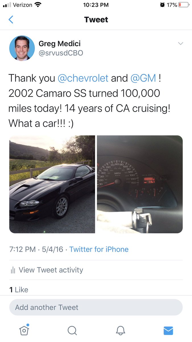 gregmedici's tweet photo. @Cadillac, my Dad’s loyalty goes all the way back to working at his Uncle’s gas station in the ‘50s and ‘60s when he worked on #cadillacs, #oldmobiles, #buicks and his own 1965 #Pontiac #gto #tripower. Would love to tell his story in a profile! @chevrolet @GM :) https://t.co/Tr92IMQvW1