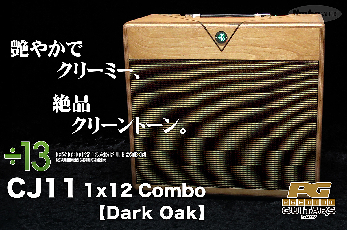 Divided by 13 CJ-11 1x12Combo 【Dark Oak】 トップアーティストに