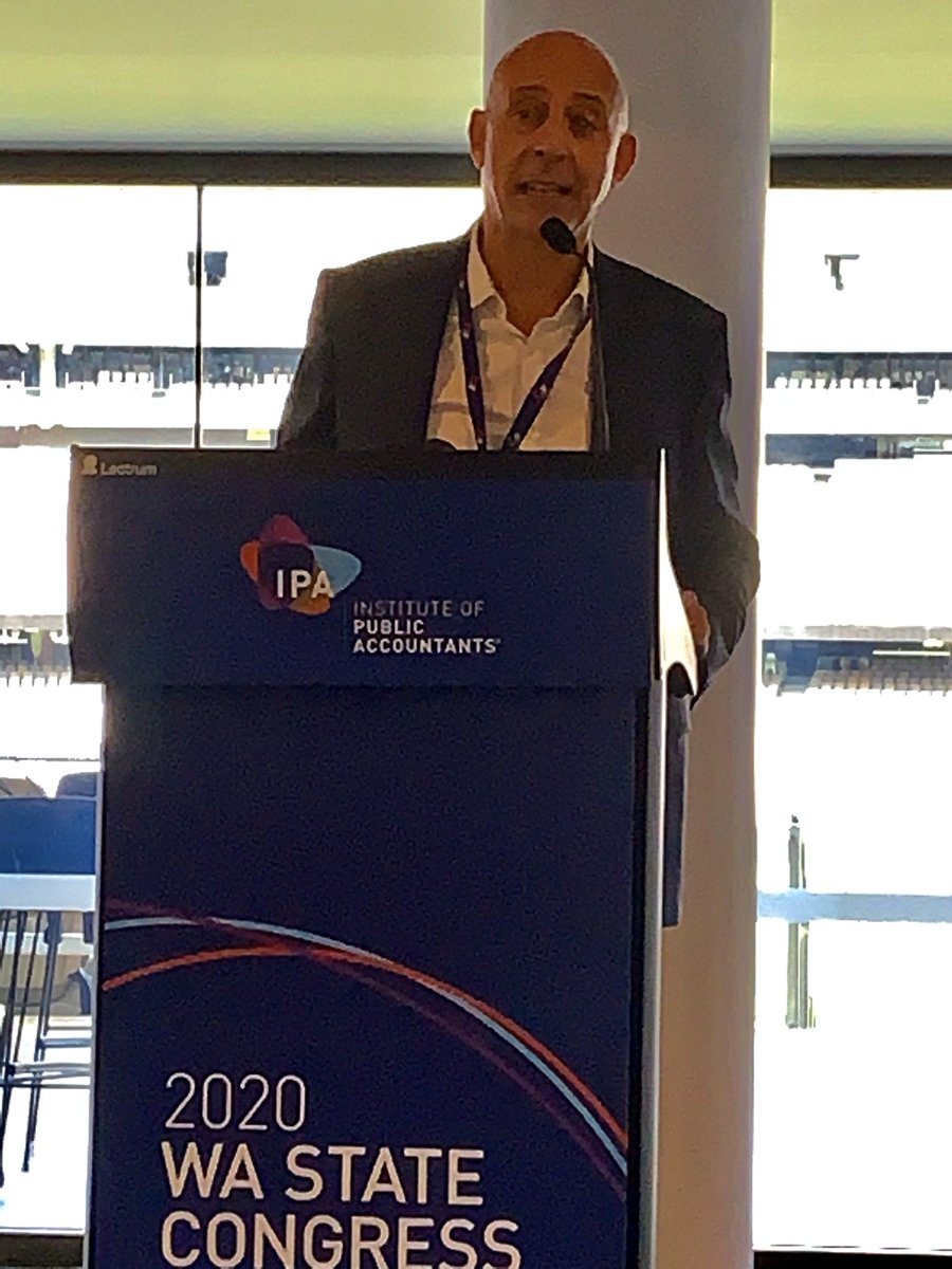 Mervyn Kitay from @Worrells_Solve presenting to <a href="/ipaaccountants/">IPA</a> #2020WACongress on how to assist your clients to buy a distressed business #Accountant #SmallBusiness #IPA