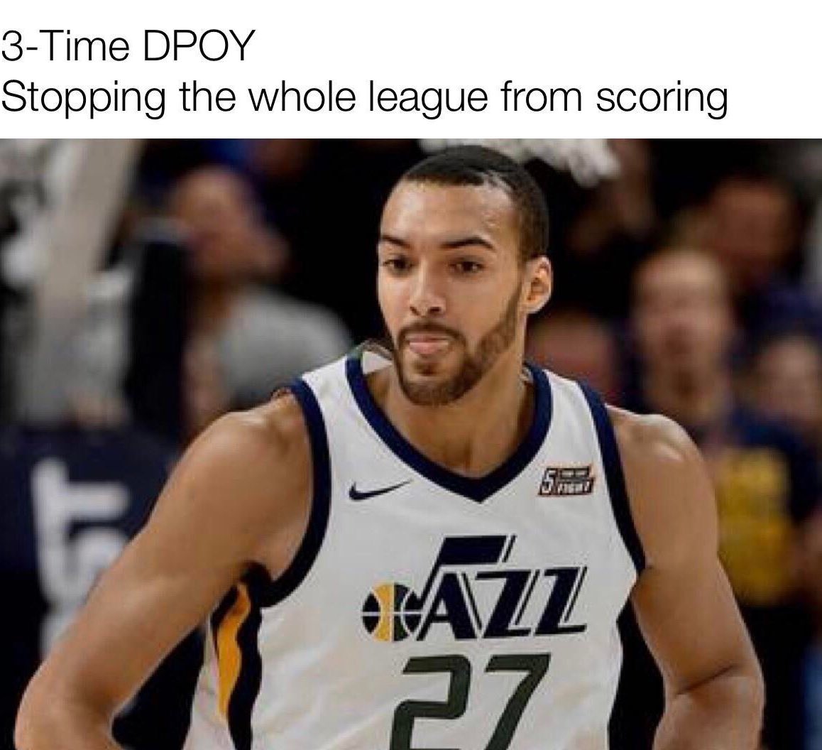 expertamateurs's tweet photo. Rudy Gobert is your 2019-2020 NBA Defensive Player of the Year https://t.co/vhtDXoEg5y