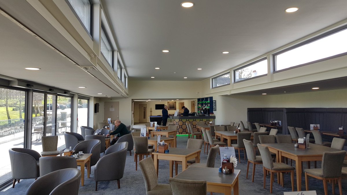 #MGonTour today on the N Shropshire run - bright and breezy out there. Good to get a first look inside Lyles Bar in the new clubhouse at <a href="/Hawkstone_Park/">Hawkstone Park Hotel</a> <a href="/hawkstonegolf/">Hawkstone Park Golf Club</a>