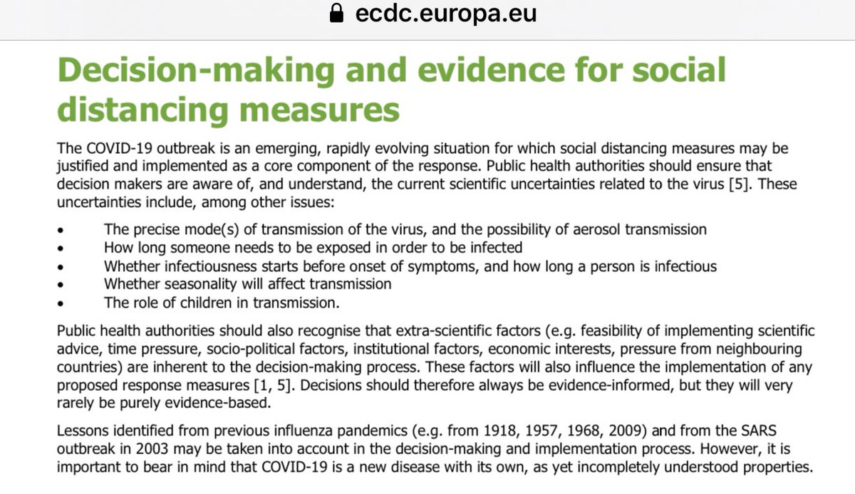 @susmitchellSBP This looks like an excellent document - the paragraph on uncertainty should be read by anyone who thinks the answers are simple. Expert bodies that admit the limitations of their knowledge and recognise the complexity of trade offs should be praised.