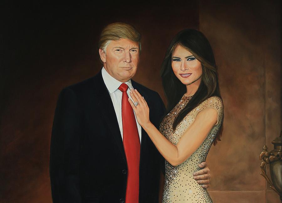 FLOTUS and POTUS 

#MelaniaTrump
#FLOTUS
#PerfectParodyGagGift  
#POTUS