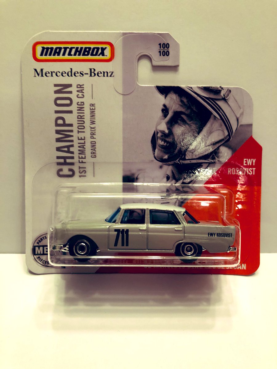 DiecastAddicts's tweet photo. Competition time! The MB Ewy Rosqvist Mercedes is a cool and desirable model and can be quite elusive! Answer these questions below and PM me.                     What car did Ewy drive in the 1961 Monte Carlo rally and in what position did she finish? https://t.co/9qKY5YWVMM