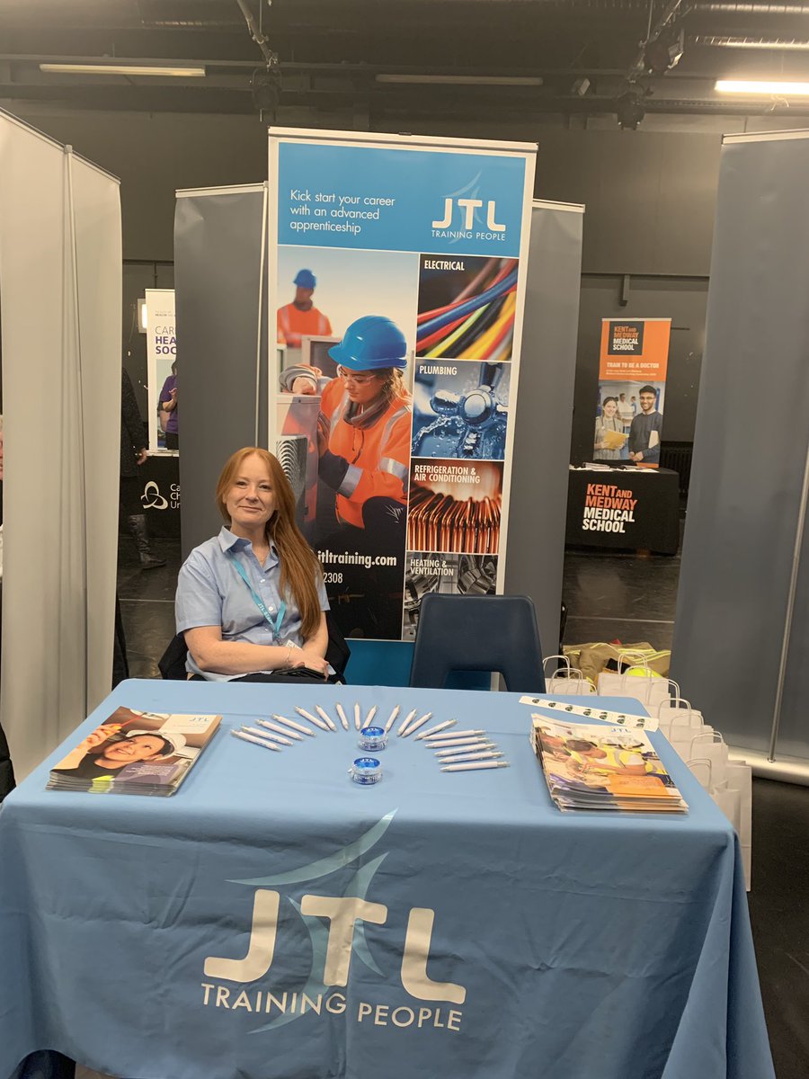 CantAcadTrust's tweet photo. Thank you @JTLTraining for attending our Careers Fair today #Careers #apprenticeships #electrical #plumbing #engineeringmaintenance https://t.co/k0WuU0KIWv