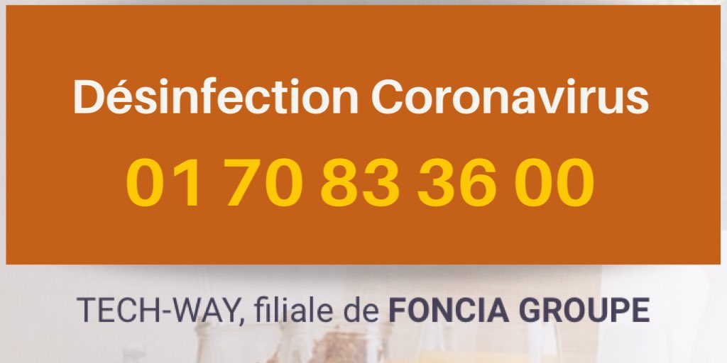 foncia's tweet photo. Pour lutter contre le #Covid_19, le nettoyage des parties communes en #copropriété avec des lingettes ne suffit pas.
@Tech_Way_Foncia propose une solution basée sur 3 facteurs : du personnel formé, du matériel technique adapté et des produits efficaces : https://t.co/v5RqrgxX39 https://t.co/6Q12HfqDCW