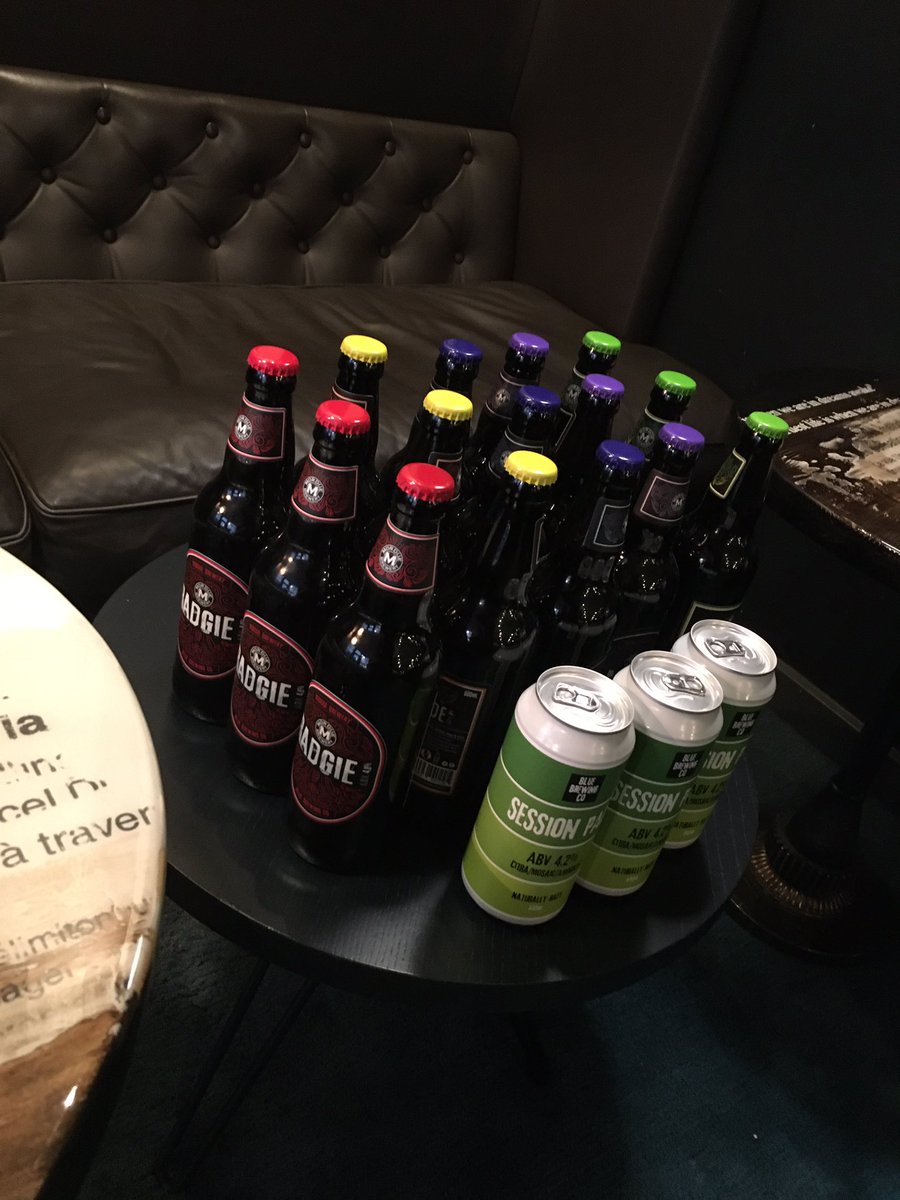 Thanks to Carla and her team <a href="/MotelOneNCL/">Motel One Newcastle</a> with our bottle tasting session. No pressure but expect bumper sales now😂 #CraftBeer #Newcastle #TrainingSession #KnowledgeIsPower