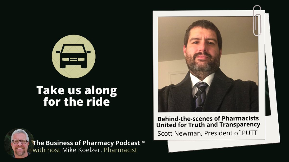 An interesting and entertaining weekly podcast on the business of pharmacy. 🎧 Listen on your favorite podcast app or at BizofPharmPod.com.

#business #pharmacy #podcast