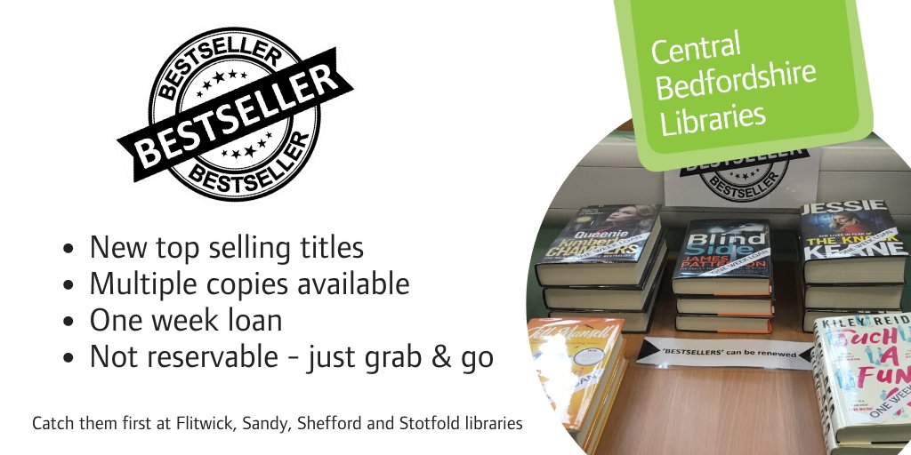 Central Bedfordshire Council Libraries on Twitter "Why buy when you