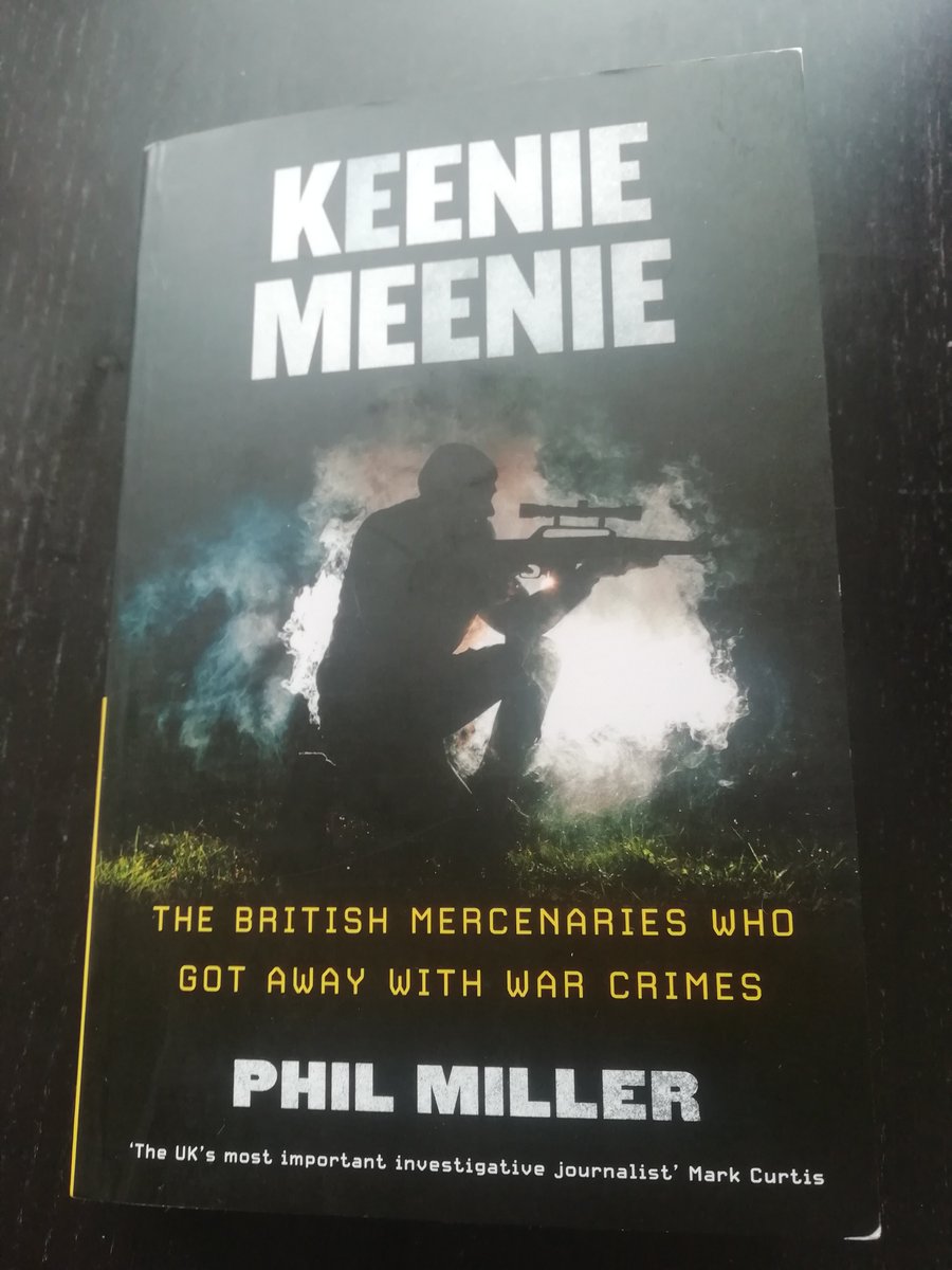 Last night I finished book 22, Keenie Meenie by Phil Miller. It's an incredibly well researched and forensic account of the role UK mercenaries played in enabling war crimes in Sri Lanka and beyond. Great investigative journalism about an extremely important subject.