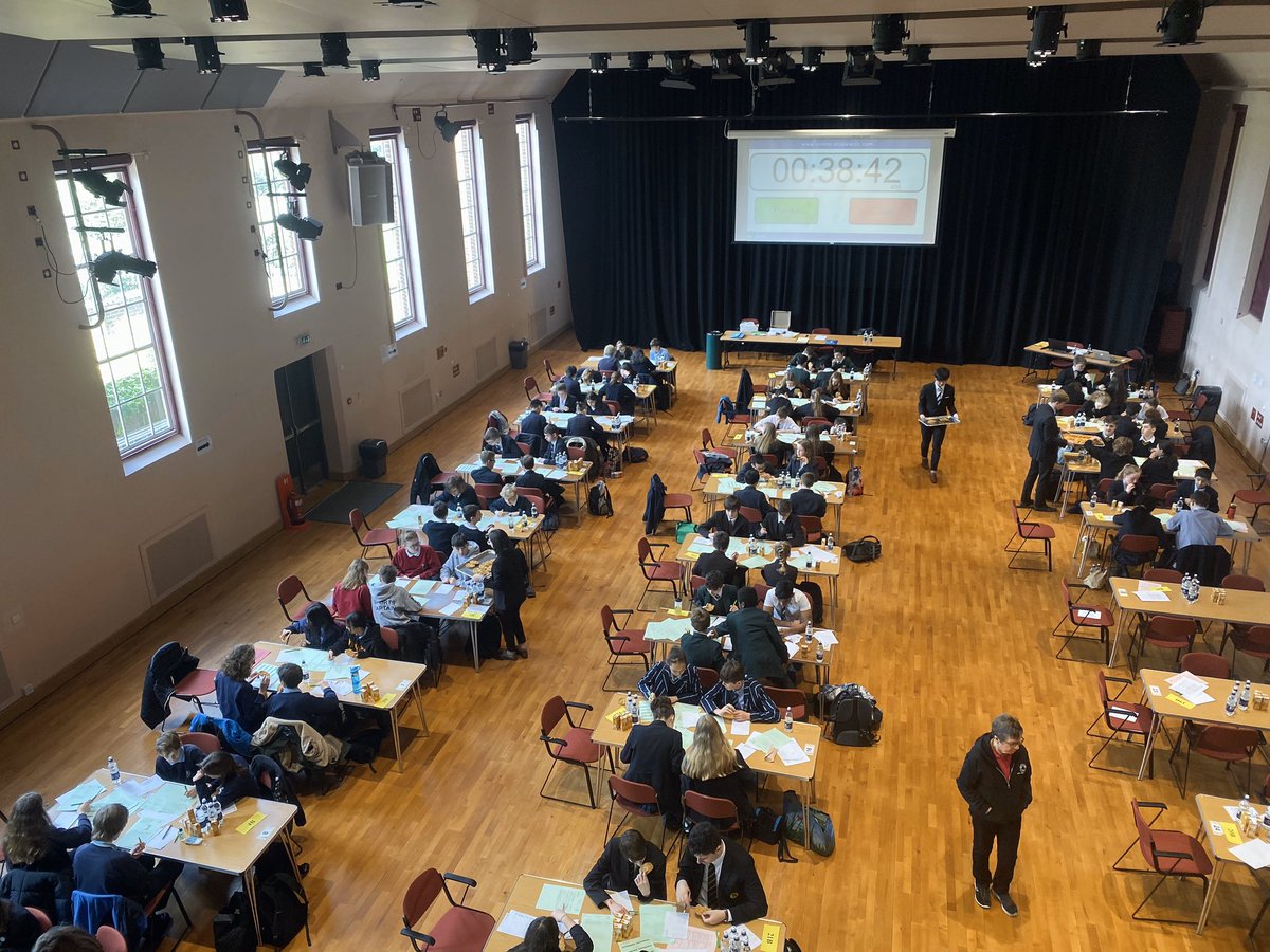 Excited to be hosting the UKMT Regional Team Maths Challenge today at the College. Stay tuned for updates and results this afternoon!
