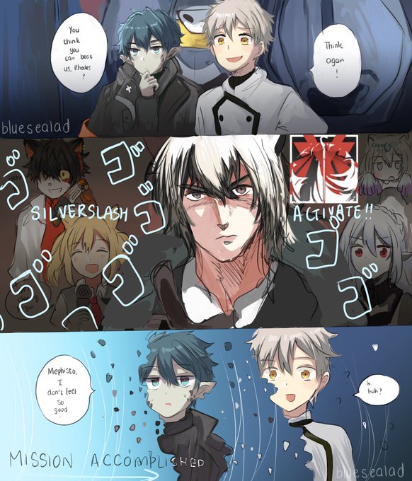 Silverslash is always the answer??
Idea from https://t.co/4qKVhVceU0

 #明日方舟     #Arknights #アークナイツ 