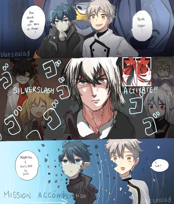 Silverslash is always the answer??
Idea from https://t.co/4qKVhVceU0

 #明日方舟     #Arknights #アークナイツ 