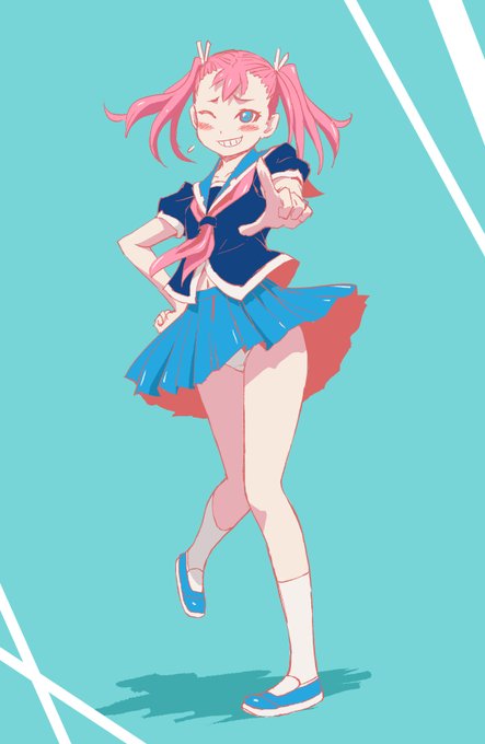 パンチラはまだウィルスには効かないがそのうち効くようになるのtwitterイラスト検索結果 古い順
