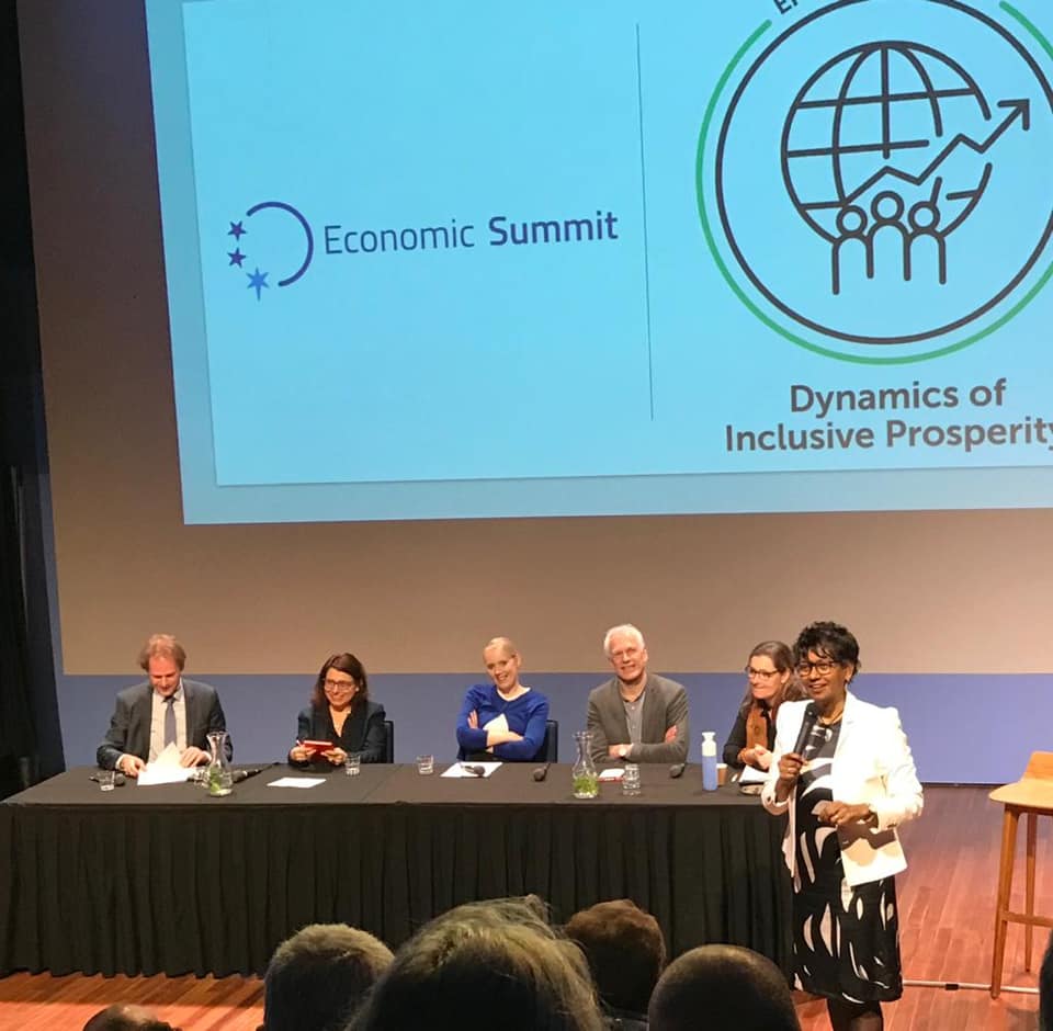 The new Center for Economics and Mutuality at the Erasmus University in Rotterdam. It’s a collaboration between the Economic Summit and the Erasmus Initiative for the Dynamics of Inclusive Prosperity. Arleen has the honor of being the center’s director. ow.ly/Bm7r50yJPbD