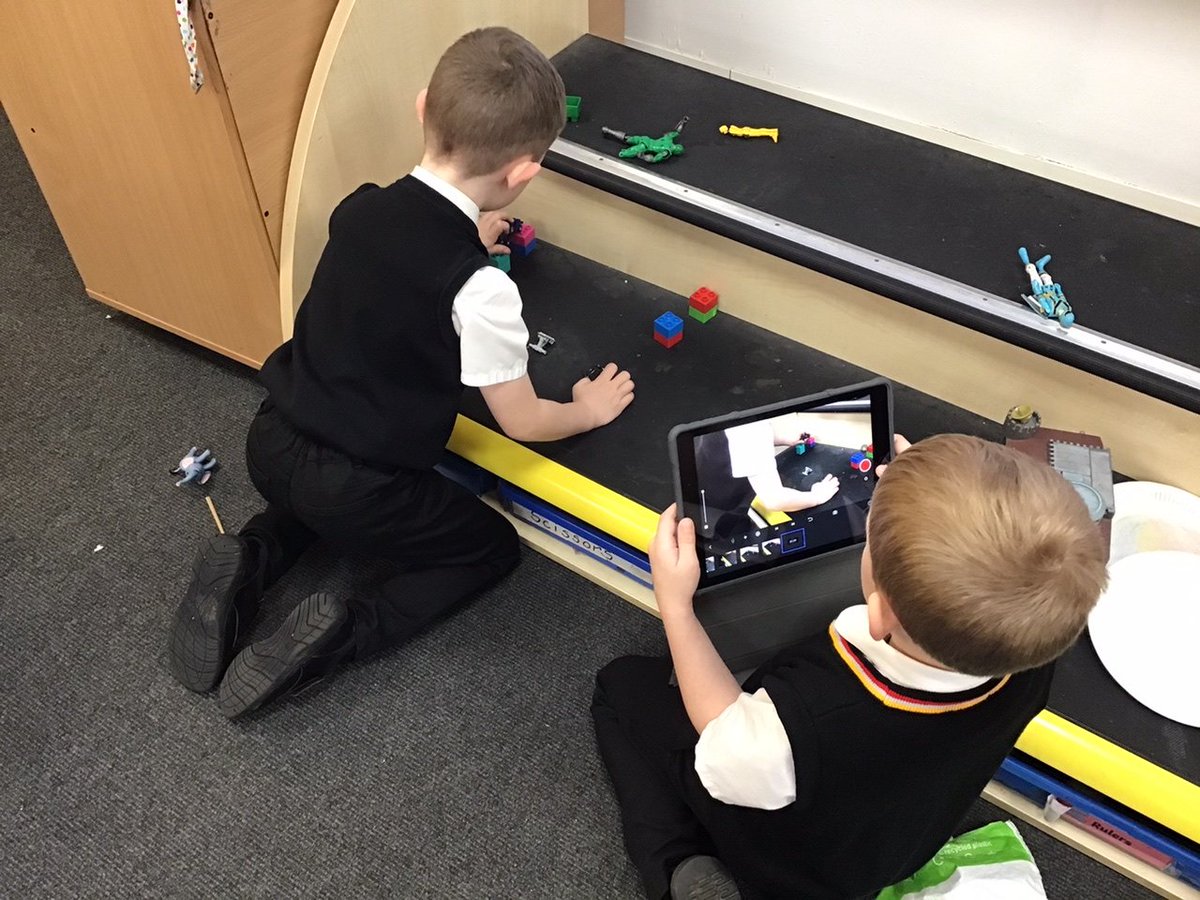 StMarksPrimary1's tweet image. This morning, P2b have been using their imagination and digital skills to create their own stop motion movies. #StMarksSTEM #ERCSTEM #DigitalLearning