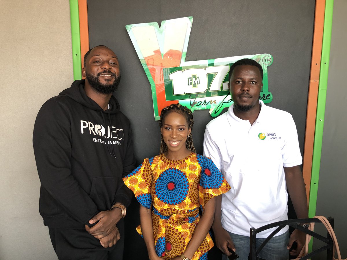 Y1079FM's tweet photo. @RevErskineGH @DJGANJ @KwesB @Kasaprekogh @VodafoneGhana @StoryByIsshak @LukmanEvergreen @KillerFingers #MMRS were just joined by reps from the Living Fields Graduate Farming Challenge
@RevErskineGH x @djkillerfinger1 x @DJGANJ x @KwesB as they chop it up about this brand new reality tv show @livingfieldsagrichallenge
On CitiTV every Thursday @ 7:30pm!
#InterviewsOnY https://t.co/wd1OvpdOPm