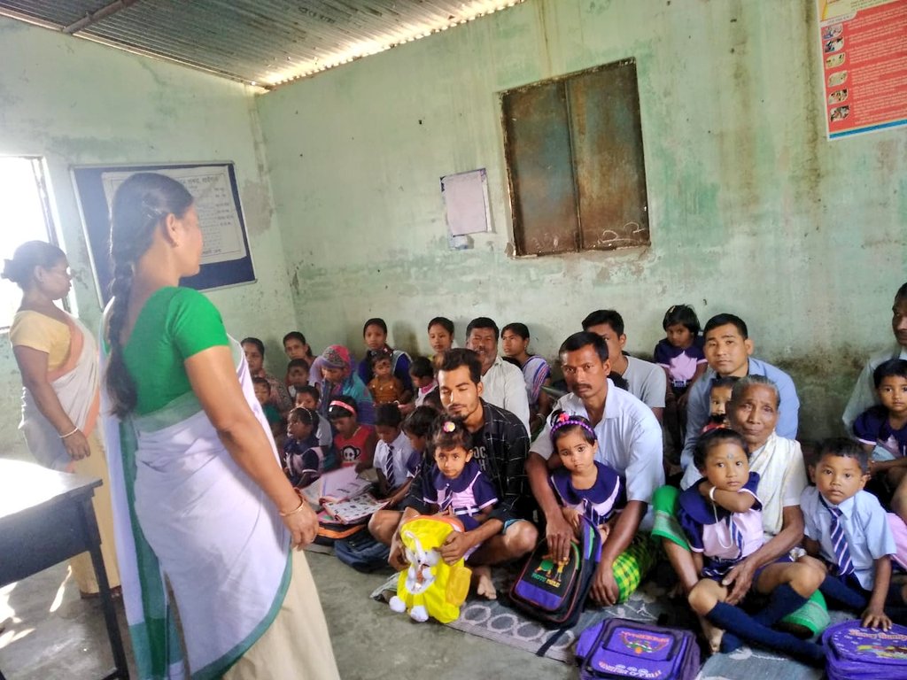 BongaigaonSbp's tweet photo. "Deutar Morom" a special program to encourage male participation in nutrition, organised in #Bongaigaon as part of #PoshanPakhwada2020 
@SPreraks @POSHAN_Official @PoshanAssam @tini_tatatrusts @CMOfficeAssam https://t.co/AZiXlhCTI5