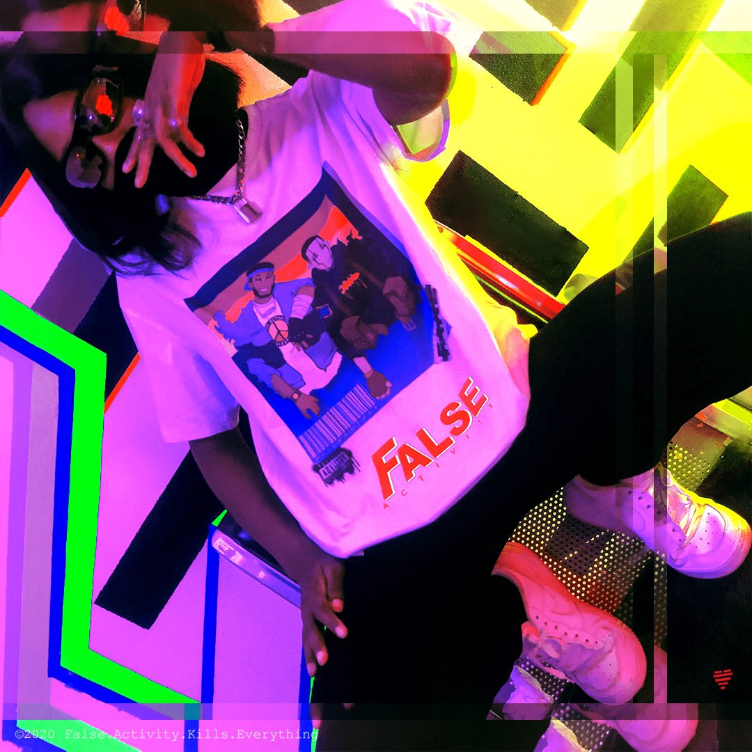falseactivity's tweet image. Plug 🔌 Brother tee\White [available at HQ store 🏬; Location in bio].
©2020 False.Activity.kills.Everything
#falseactivity