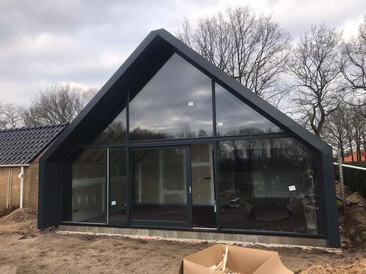 Hierbij het eindresultaat van de uitbreiding van een woning.