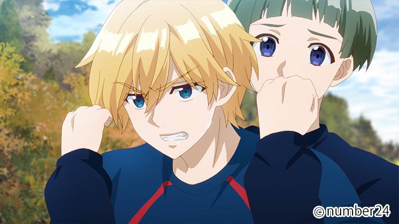 Number24公式 オリジナルアニメ ナンバー トゥー フォー Twitterissa きょう25時からはbs日テレで Number24 第１０話 とり天は揚げたてが一番美味しい が放送 大分旅行の帰りに本郷兄弟に遭遇した夏紗たち 伊吹は主鷹に驚く提案を また 必死に練習を